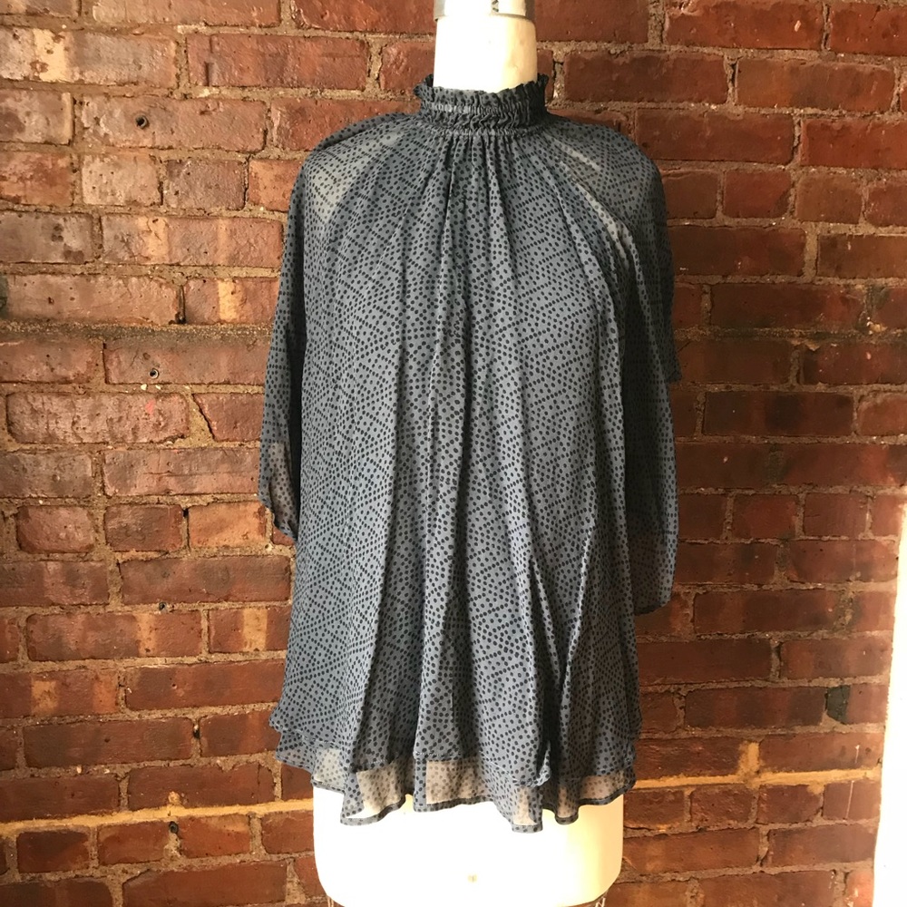 Cape Top in dot print